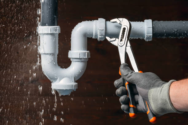 Professional Leak Detection technician working in Gates, NC
